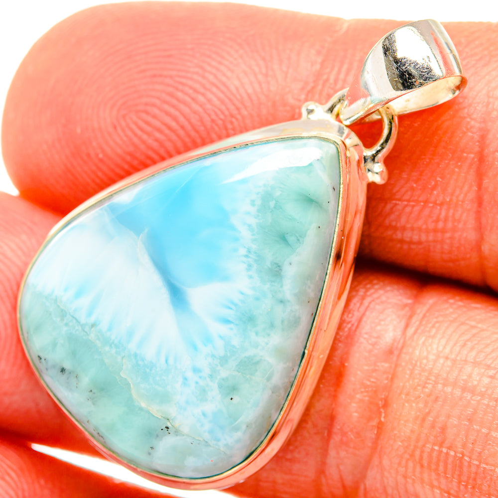 Larimar Pendants handcrafted by Ana Silver Co - PD26647