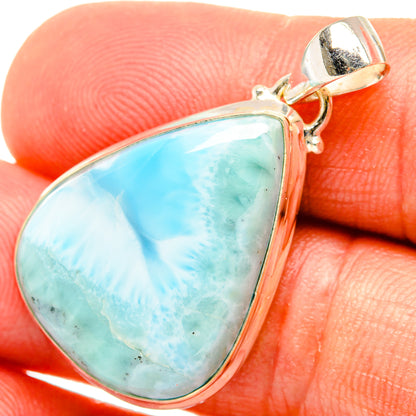 Larimar Pendants handcrafted by Ana Silver Co - PD26647