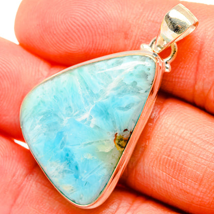 Larimar Pendants handcrafted by Ana Silver Co - PD26648