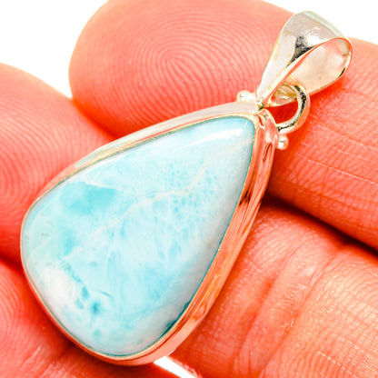 Larimar Pendants handcrafted by Ana Silver Co - PD26651