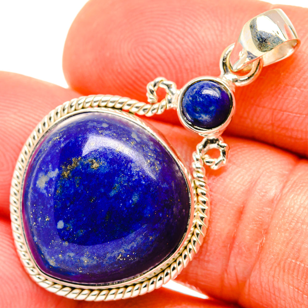 Lapis Lazuli Pendants handcrafted by Ana Silver Co - PD26654