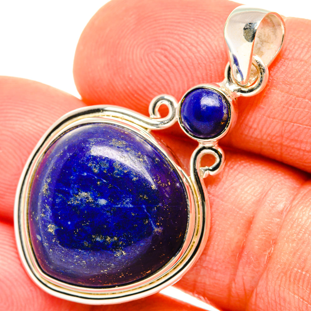 Lapis Lazuli Pendants handcrafted by Ana Silver Co - PD26655