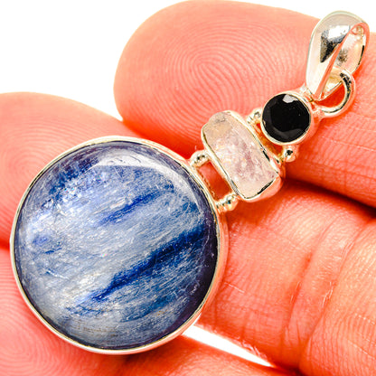 Kyanite Pendants handcrafted by Ana Silver Co - PD26663