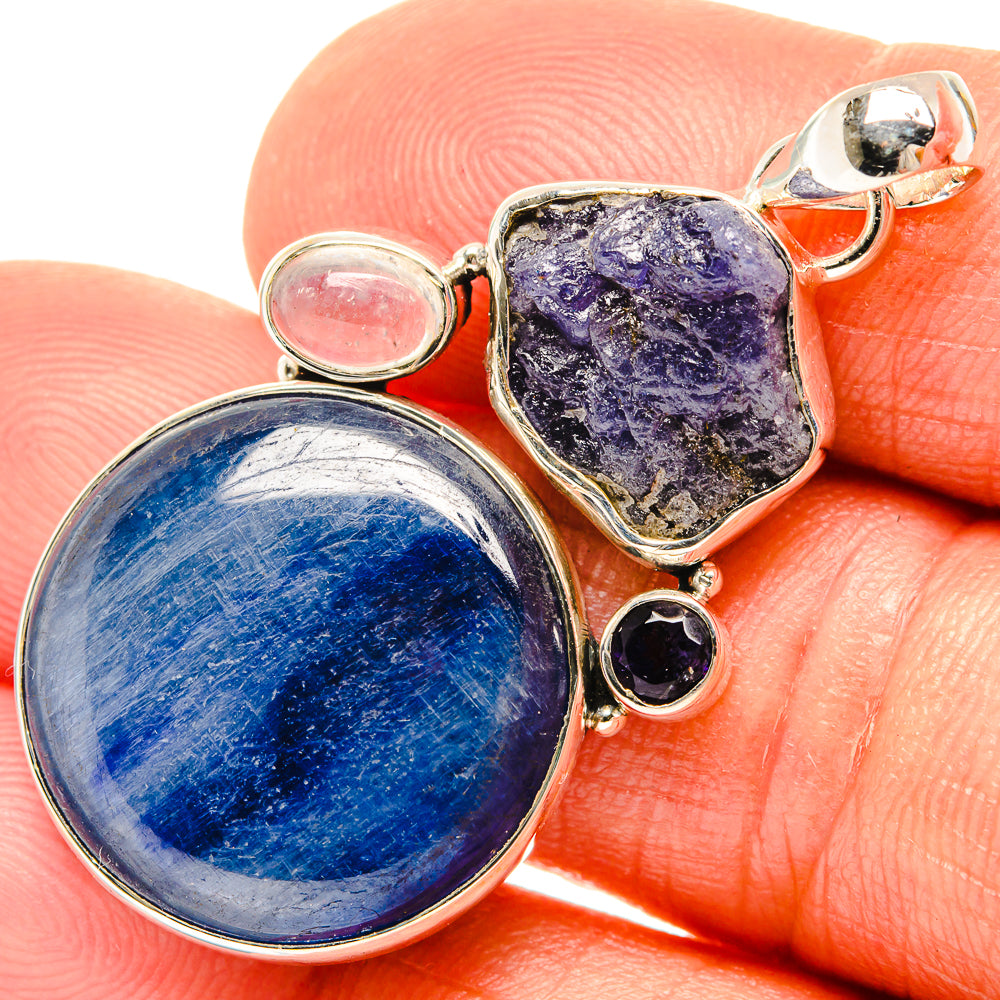 Kyanite Pendants handcrafted by Ana Silver Co - PD26664
