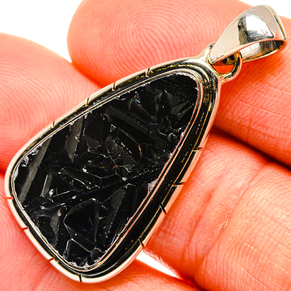 Shungite Pendants handcrafted by Ana Silver Co - PD26706