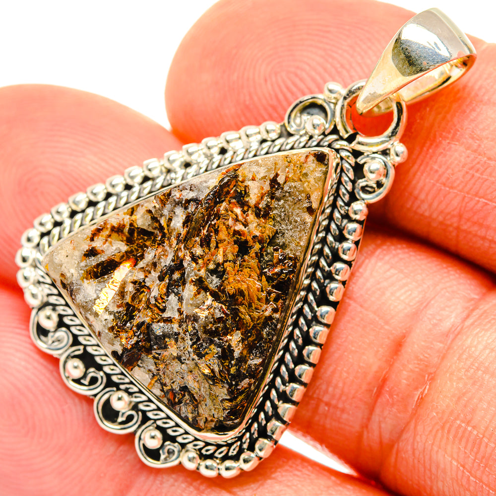 Astrophyllite Pendants handcrafted by Ana Silver Co - PD26711