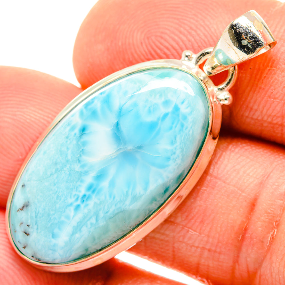 Larimar Pendants handcrafted by Ana Silver Co - PD26721