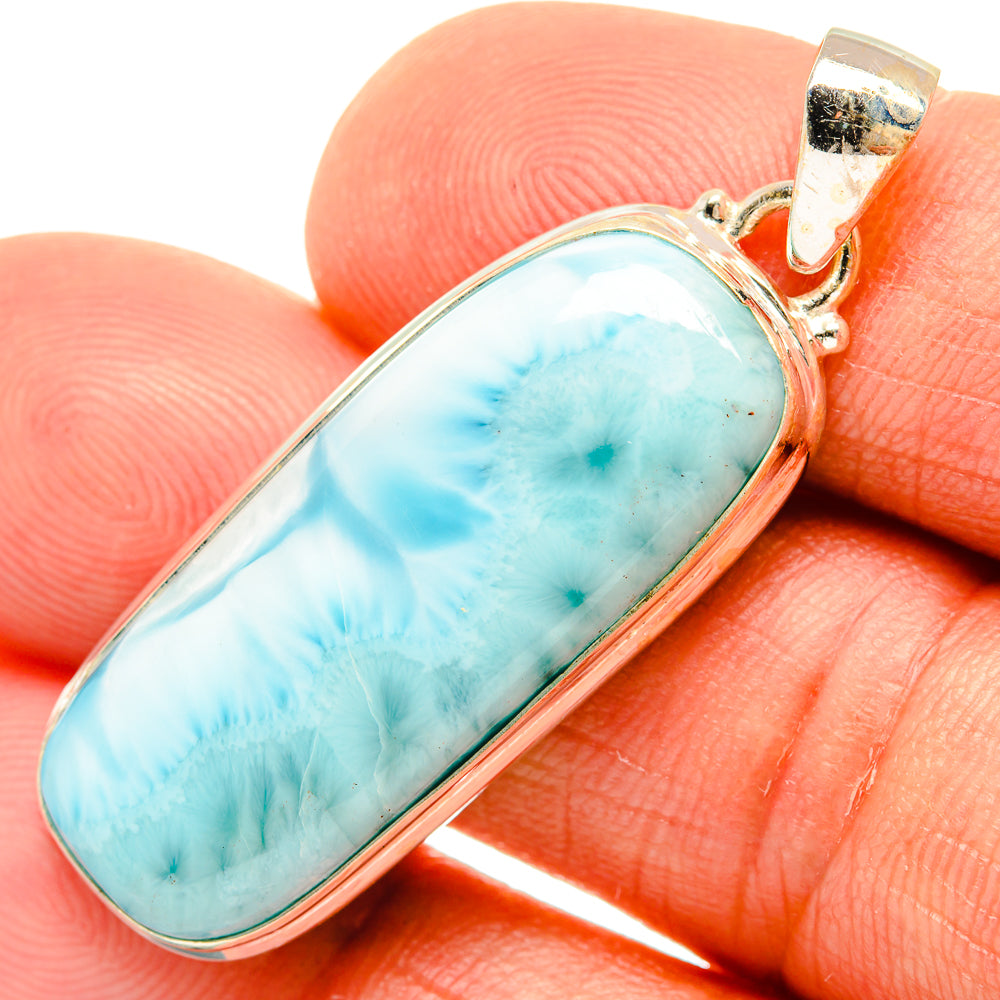 Larimar Pendants handcrafted by Ana Silver Co - PD26722