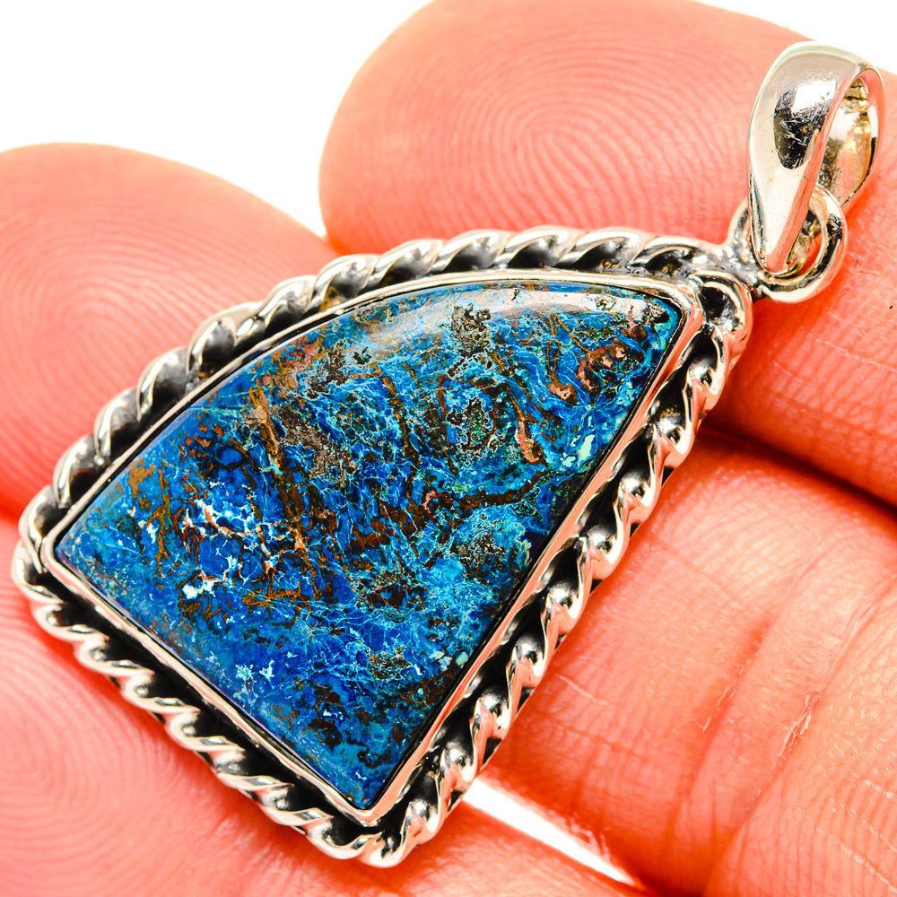 Shattuckite Pendants handcrafted by Ana Silver Co - PD26725