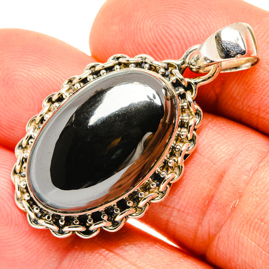 Hematite Pendants handcrafted by Ana Silver Co - PD26728