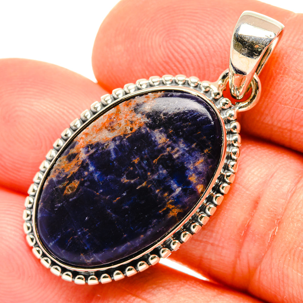 Sodalite Pendants handcrafted by Ana Silver Co - PD26730