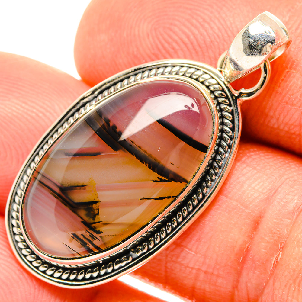 Montana Agate Pendants handcrafted by Ana Silver Co - PD26732