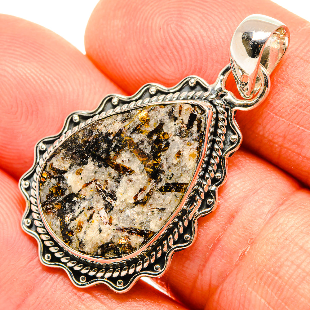 Astrophyllite Pendants handcrafted by Ana Silver Co - PD26735