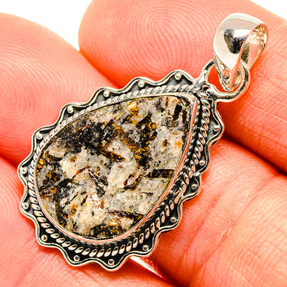 Astrophyllite Pendants handcrafted by Ana Silver Co - PD26735
