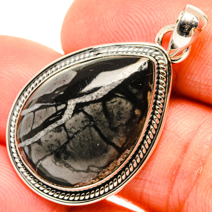 Picasso Jasper Pendants handcrafted by Ana Silver Co - PD26736