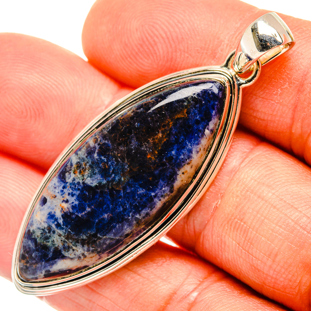 Sodalite Pendants handcrafted by Ana Silver Co - PD26741