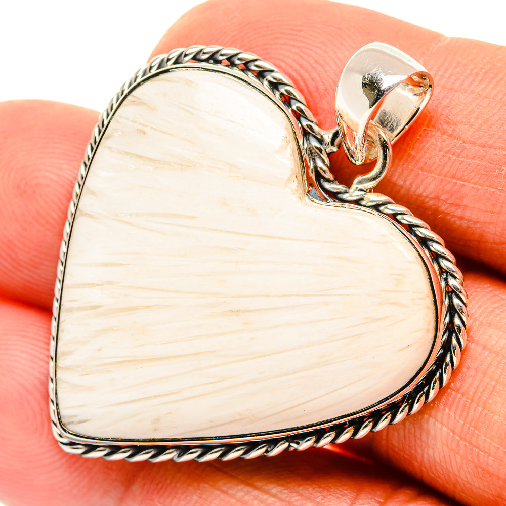 Scolecite Pendants handcrafted by Ana Silver Co - PD26751