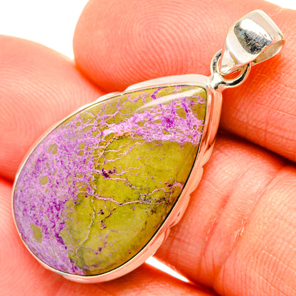 Stichtite Pendants handcrafted by Ana Silver Co - PD26759