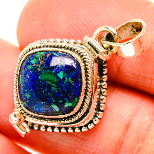 Azurite Pendants handcrafted by Ana Silver Co - PD26763