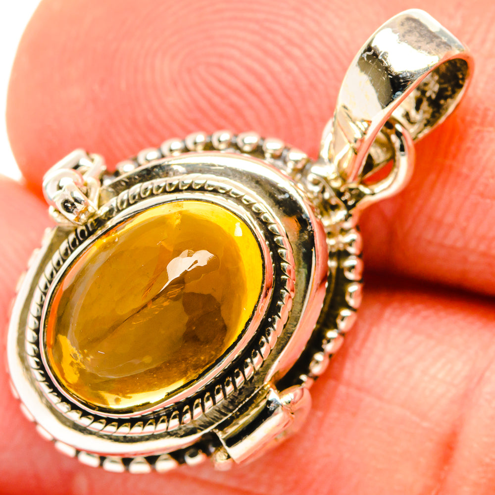 Citrine Pendants handcrafted by Ana Silver Co - PD26764