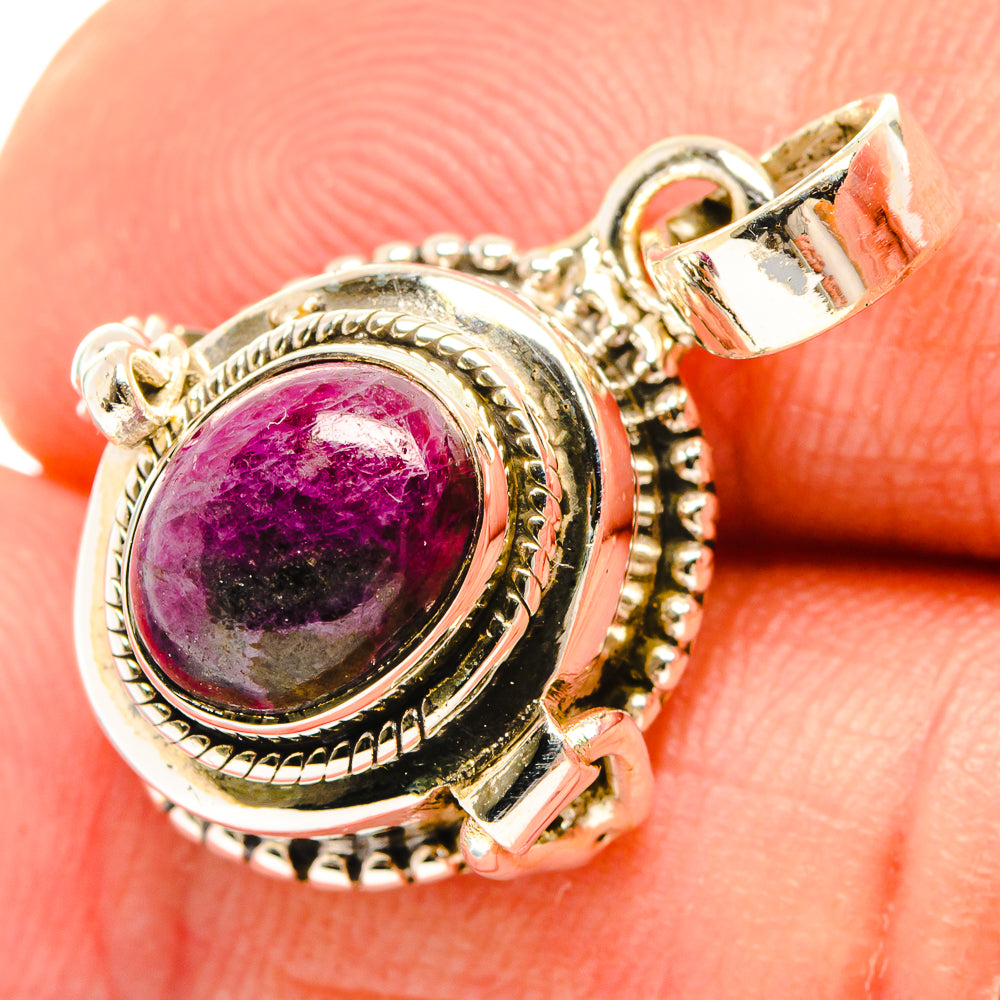 Ruby Fuchsite Pendants handcrafted by Ana Silver Co - PD26765
