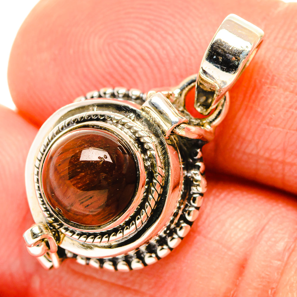 Red Tiger Eye Pendants handcrafted by Ana Silver Co - PD26767