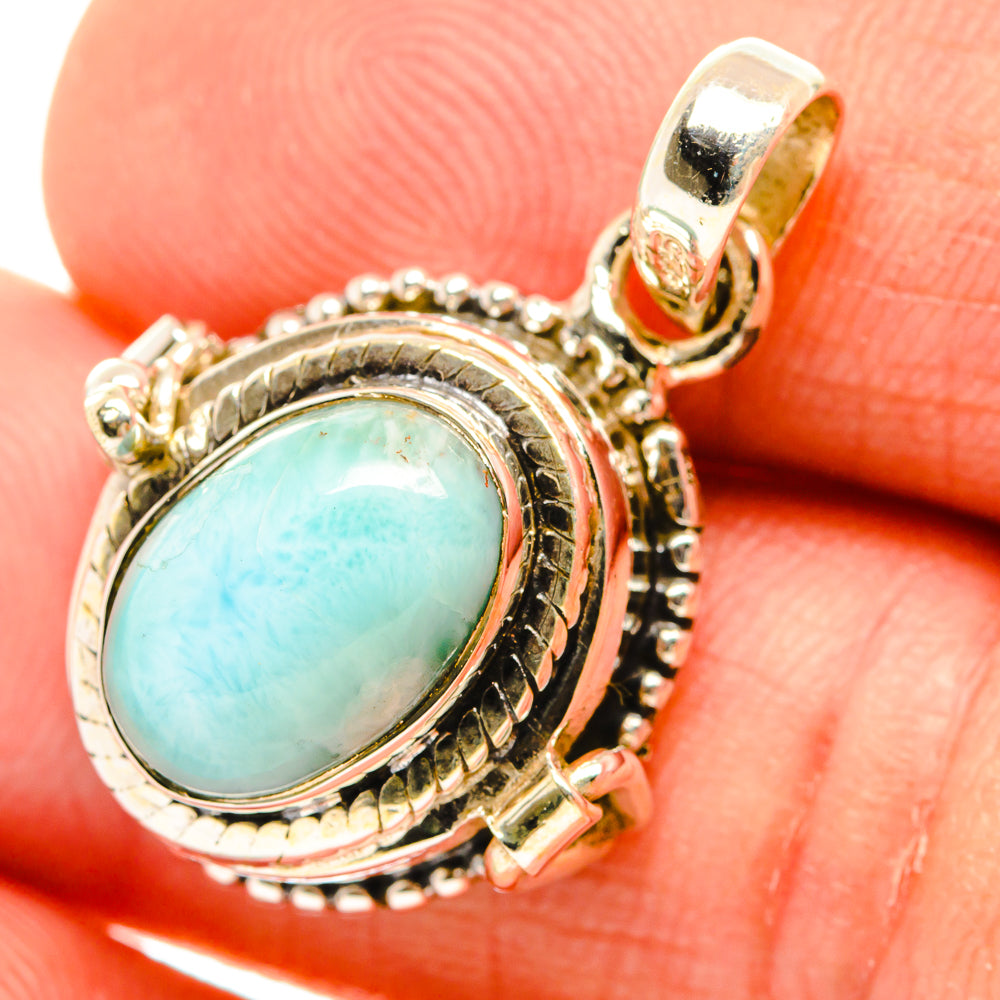 Larimar Pendants handcrafted by Ana Silver Co - PD26769