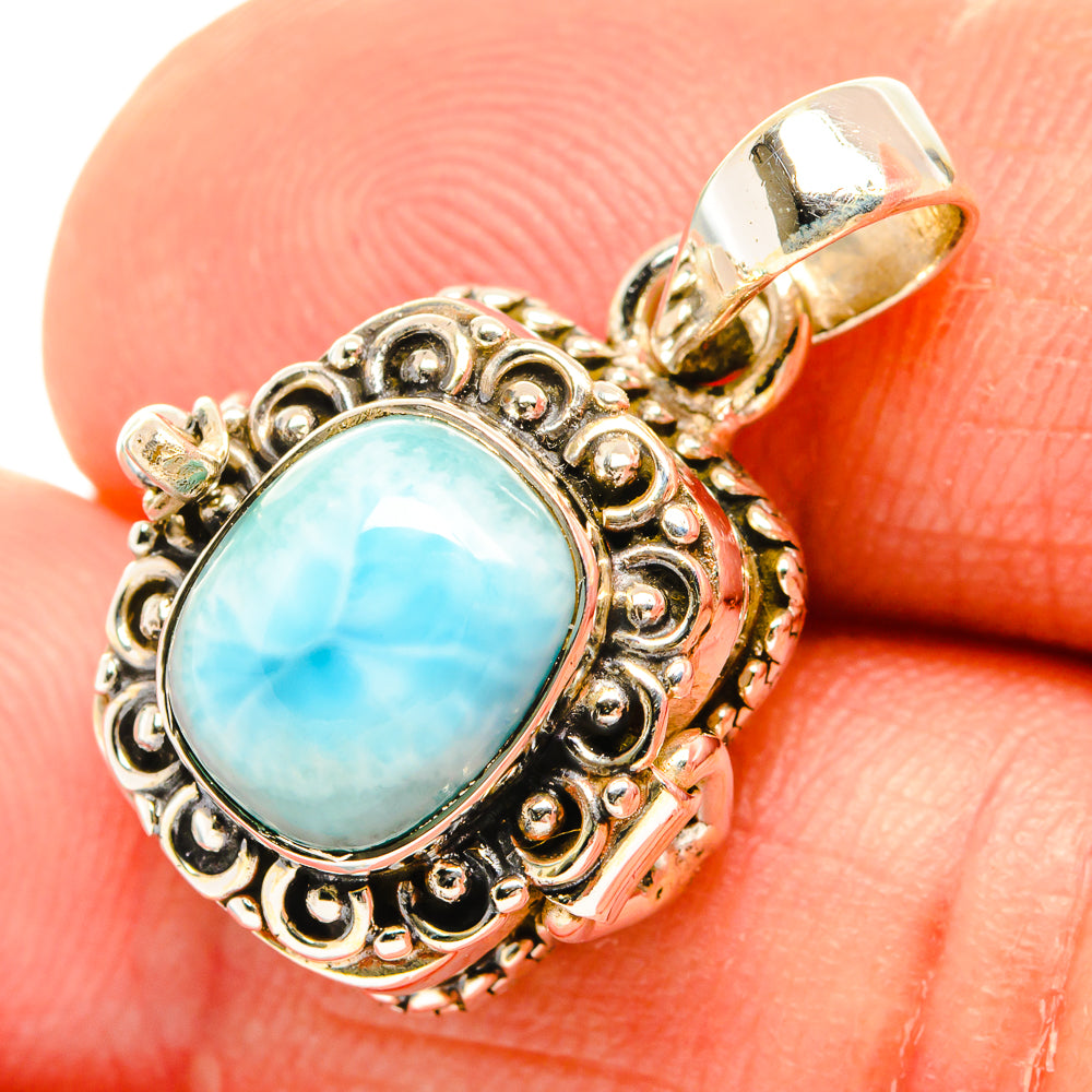 Larimar Pendants handcrafted by Ana Silver Co - PD26770