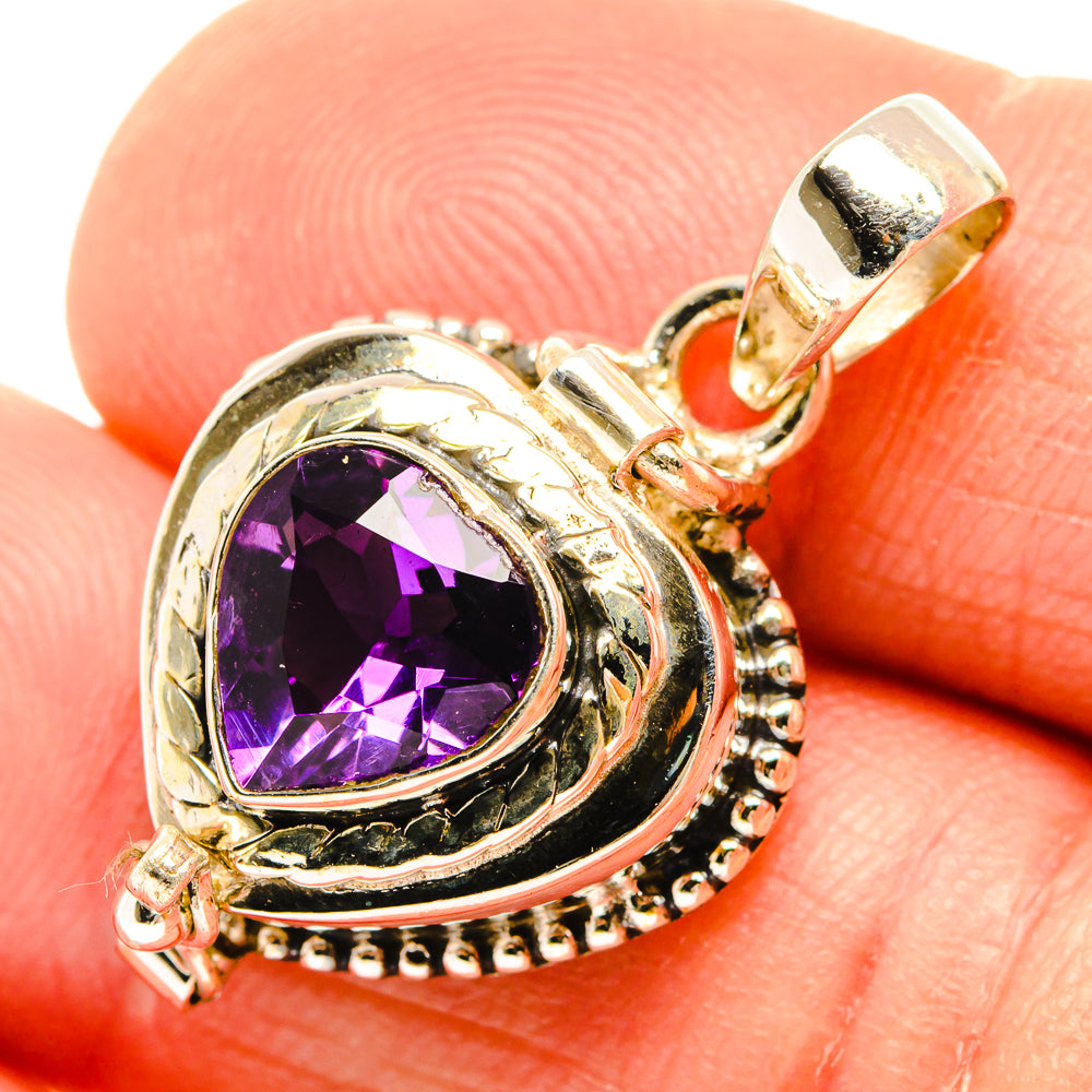 Amethyst Pendants handcrafted by Ana Silver Co - PD26782