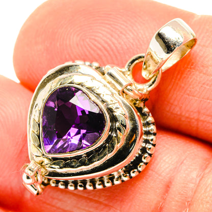 Amethyst Pendants handcrafted by Ana Silver Co - PD26782
