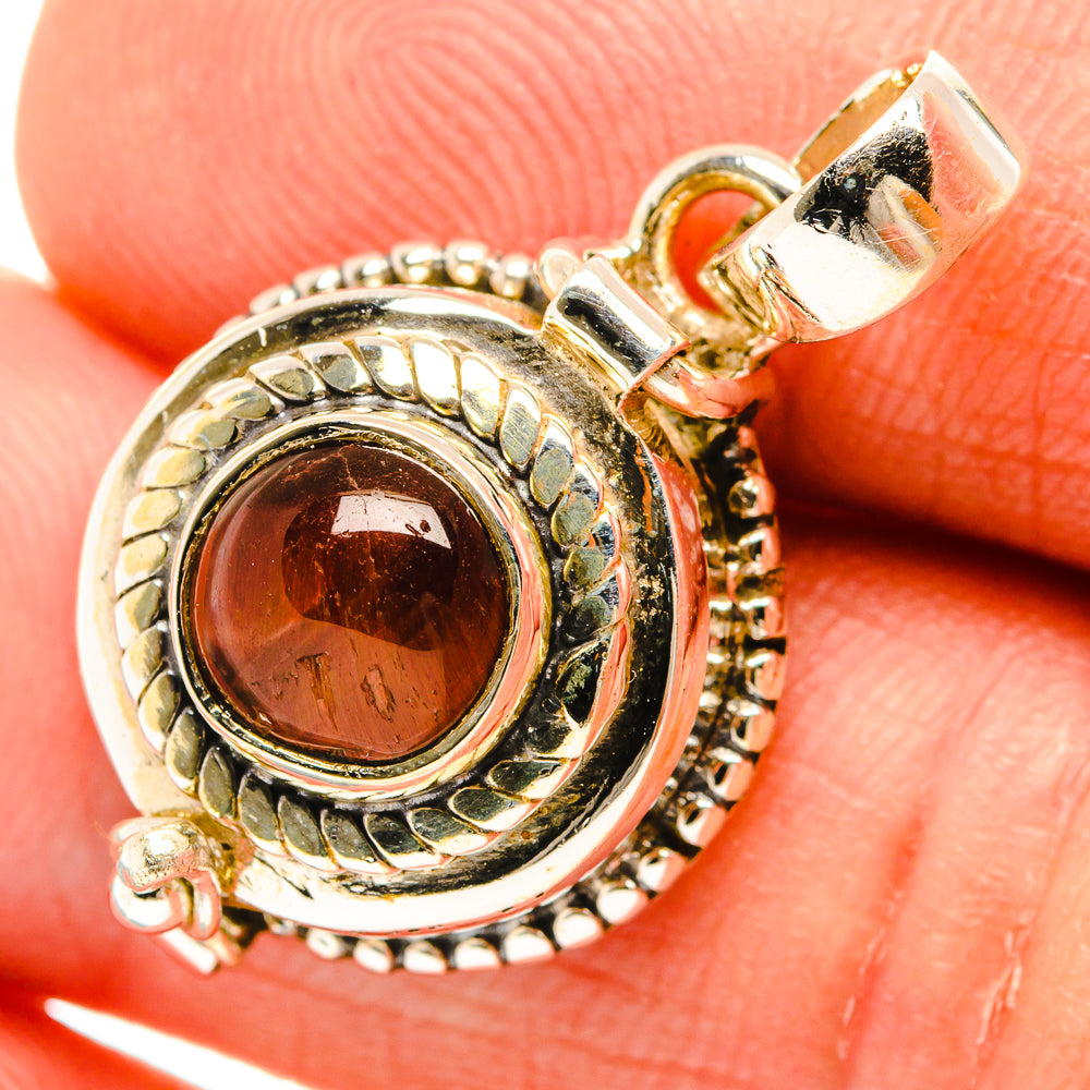 Red Tiger Eye Pendants handcrafted by Ana Silver Co - PD26788