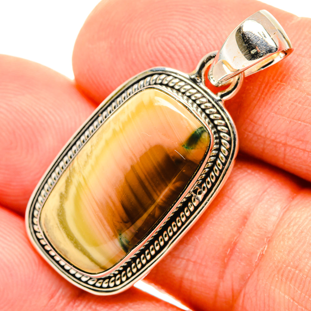 Willow Creek Jasper Pendants handcrafted by Ana Silver Co - PD26793