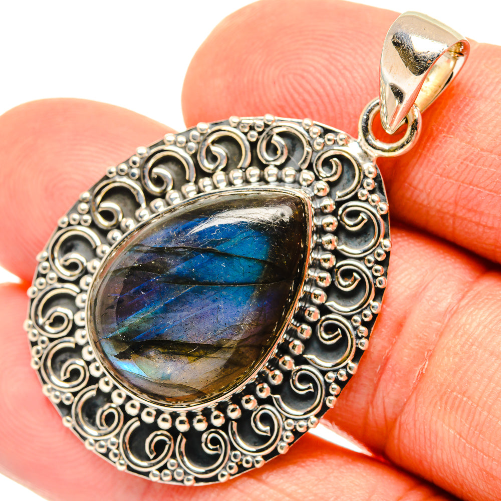 Labradorite Pendants handcrafted by Ana Silver Co - PD26800