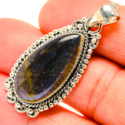 Labradorite Pendants handcrafted by Ana Silver Co - PD26801