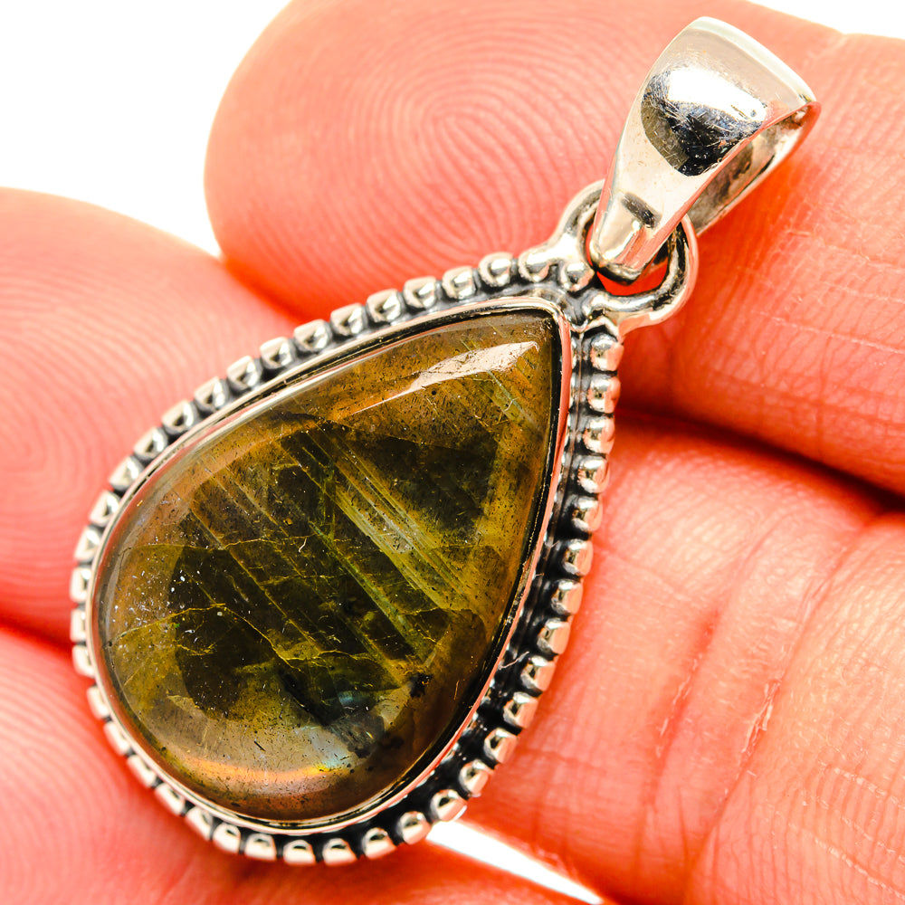 Labradorite Pendants handcrafted by Ana Silver Co - PD26803