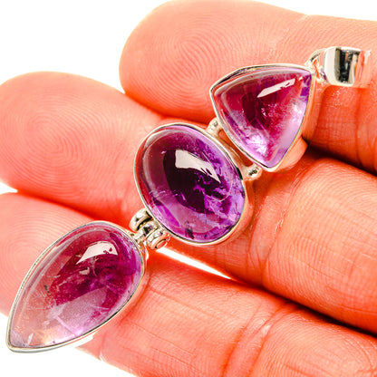 Amethyst Pendants handcrafted by Ana Silver Co - PD26815