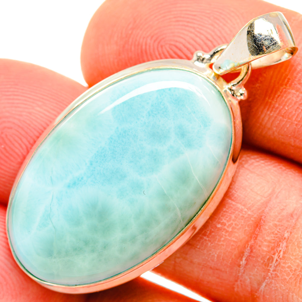Larimar Pendants handcrafted by Ana Silver Co - PD26818