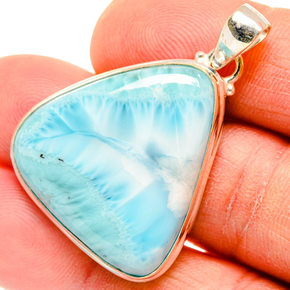 Larimar Pendants handcrafted by Ana Silver Co - PD26820