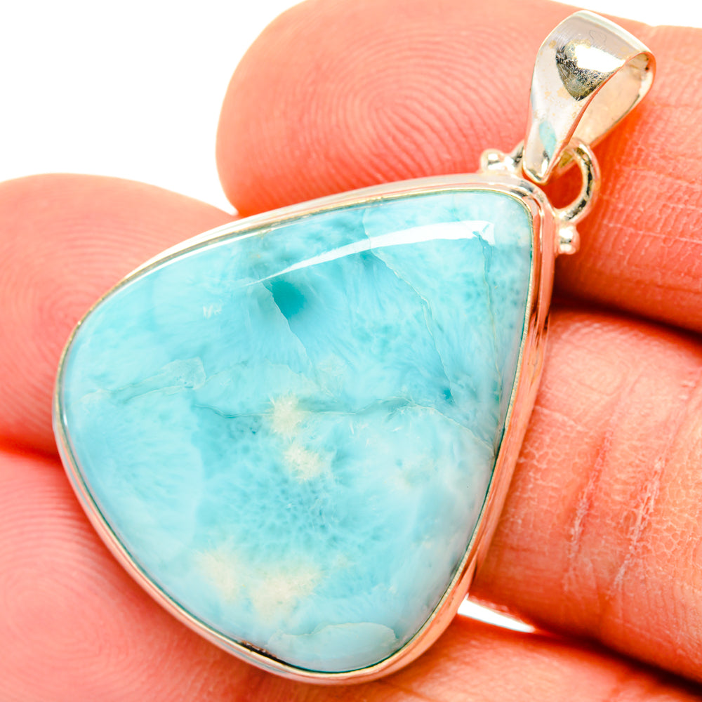 Larimar Pendants handcrafted by Ana Silver Co - PD26821