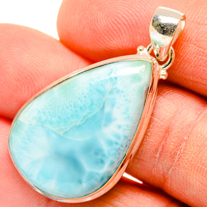 Larimar Pendants handcrafted by Ana Silver Co - PD26823