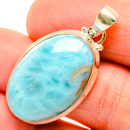 Larimar Pendants handcrafted by Ana Silver Co - PD26826