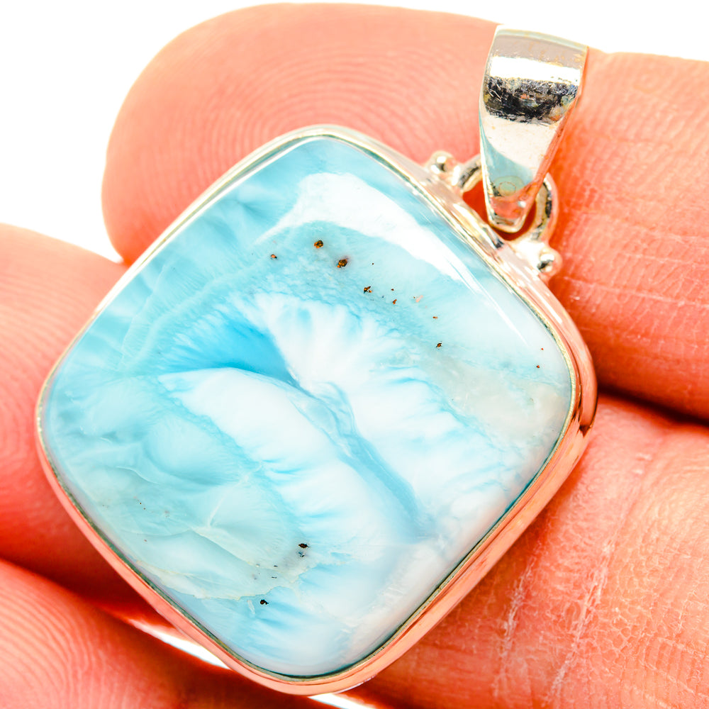 Larimar Pendants handcrafted by Ana Silver Co - PD26827