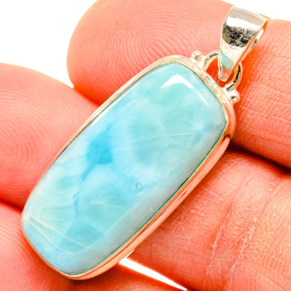 Larimar Pendants handcrafted by Ana Silver Co - PD26828