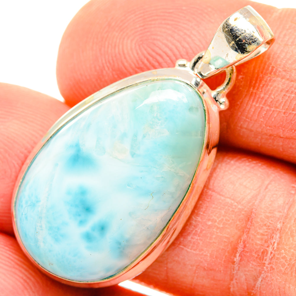 Larimar Pendants handcrafted by Ana Silver Co - PD26829