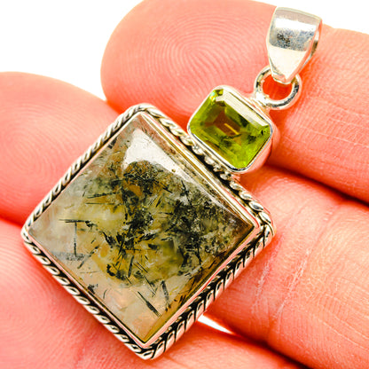 Prehnite Pendants handcrafted by Ana Silver Co - PD26832