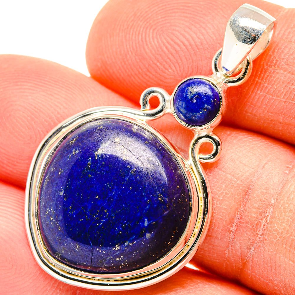 Lapis Lazuli Pendants handcrafted by Ana Silver Co - PD26838