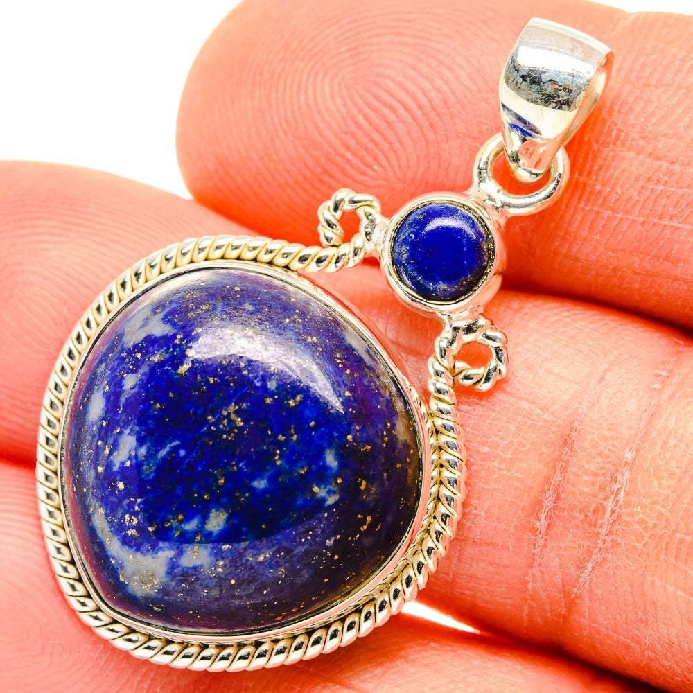 Lapis Lazuli Pendants handcrafted by Ana Silver Co - PD26839