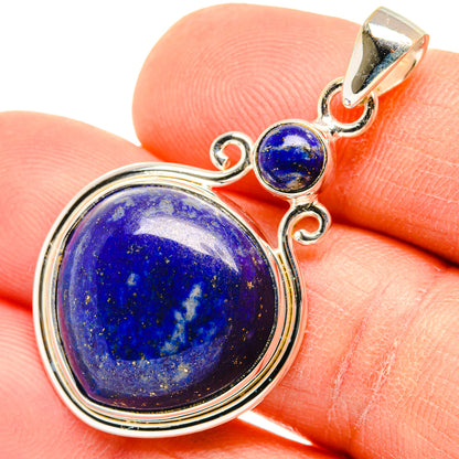 Lapis Lazuli Pendants handcrafted by Ana Silver Co - PD26840