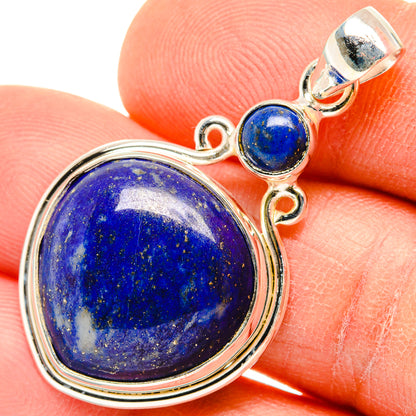 Lapis Lazuli Pendants handcrafted by Ana Silver Co - PD26841