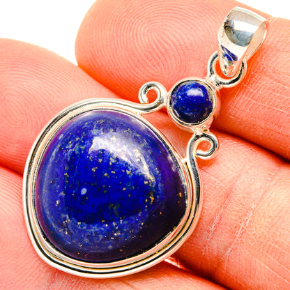 Lapis Lazuli Pendants handcrafted by Ana Silver Co - PD26843